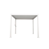 Pergolă de grădină MIRADOR 88 Basic 3 x 3m alb